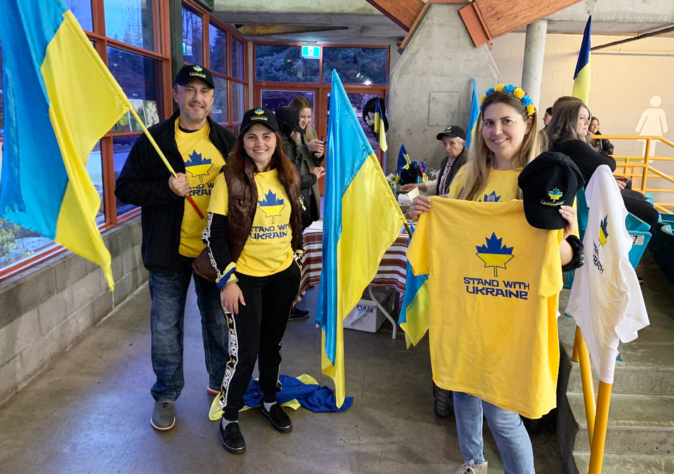 White Rock Whalers Raise over $3500 for Ukraine