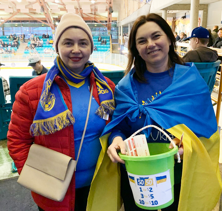 White Rock Whalers raise over $3500 for Ukraine