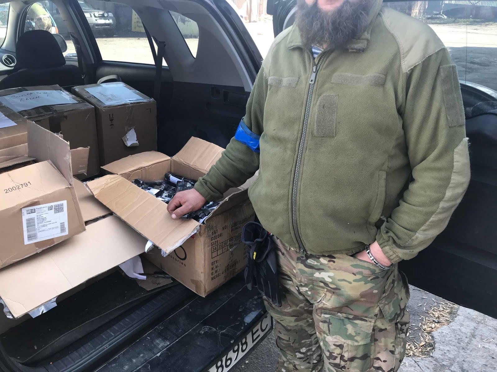 Tourniquets shipped to Ukraine
