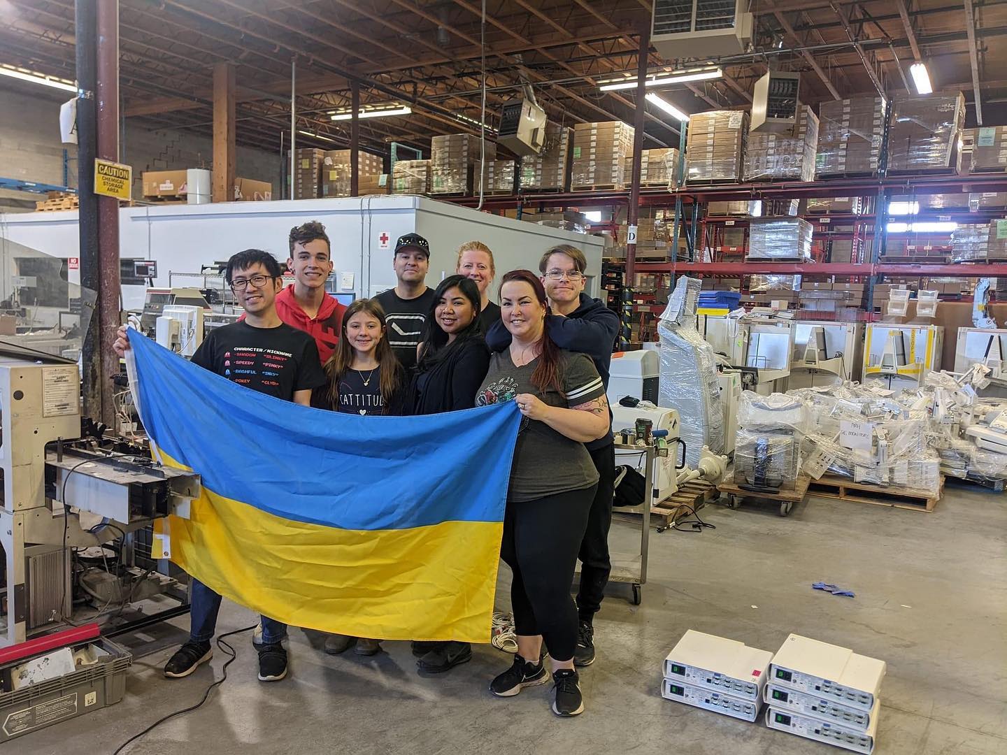 Fraser Health Donates Medical Equipment for Ukraine