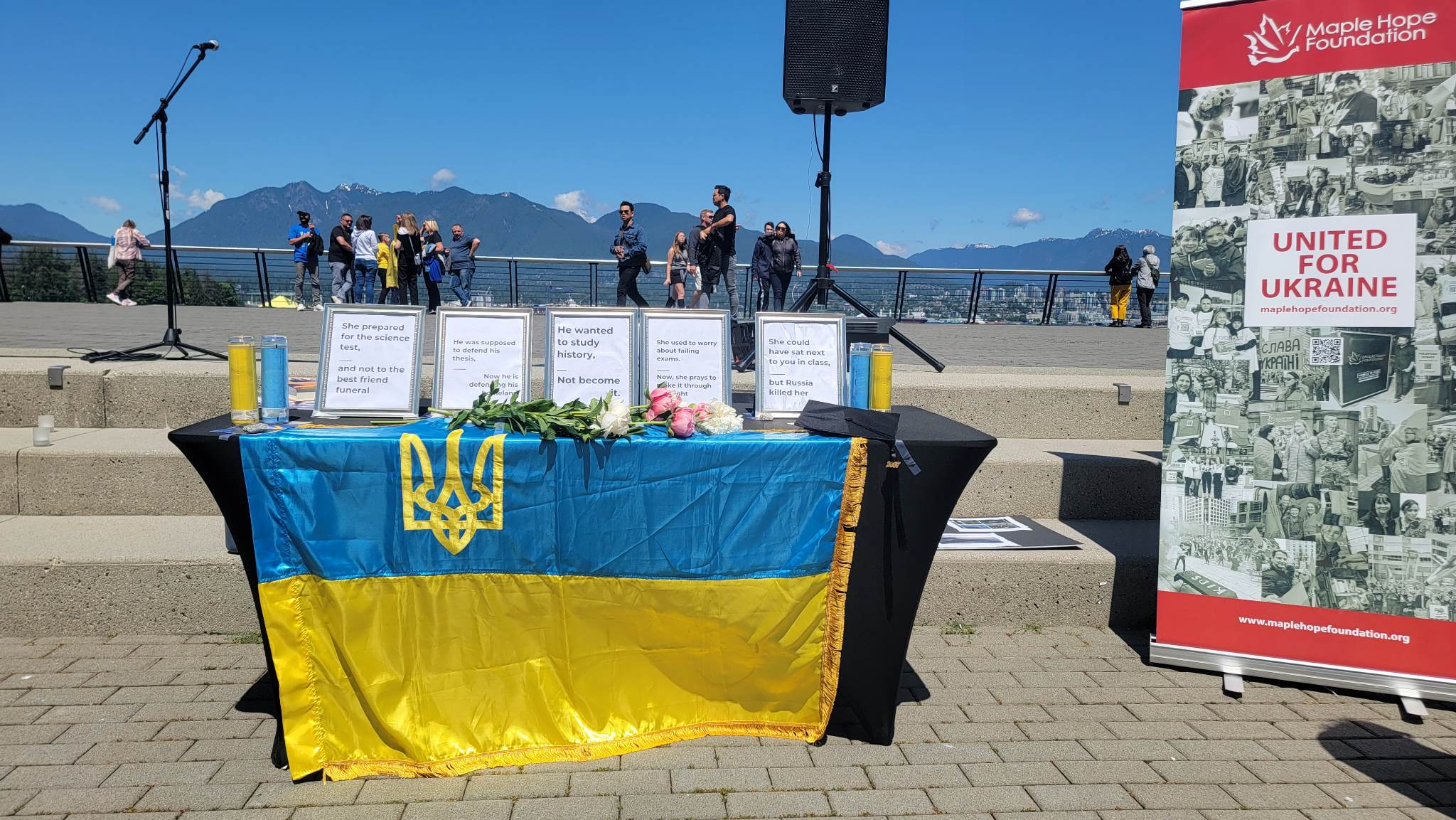 "Unissued Diplomas" and Rally in Support of Kherson 