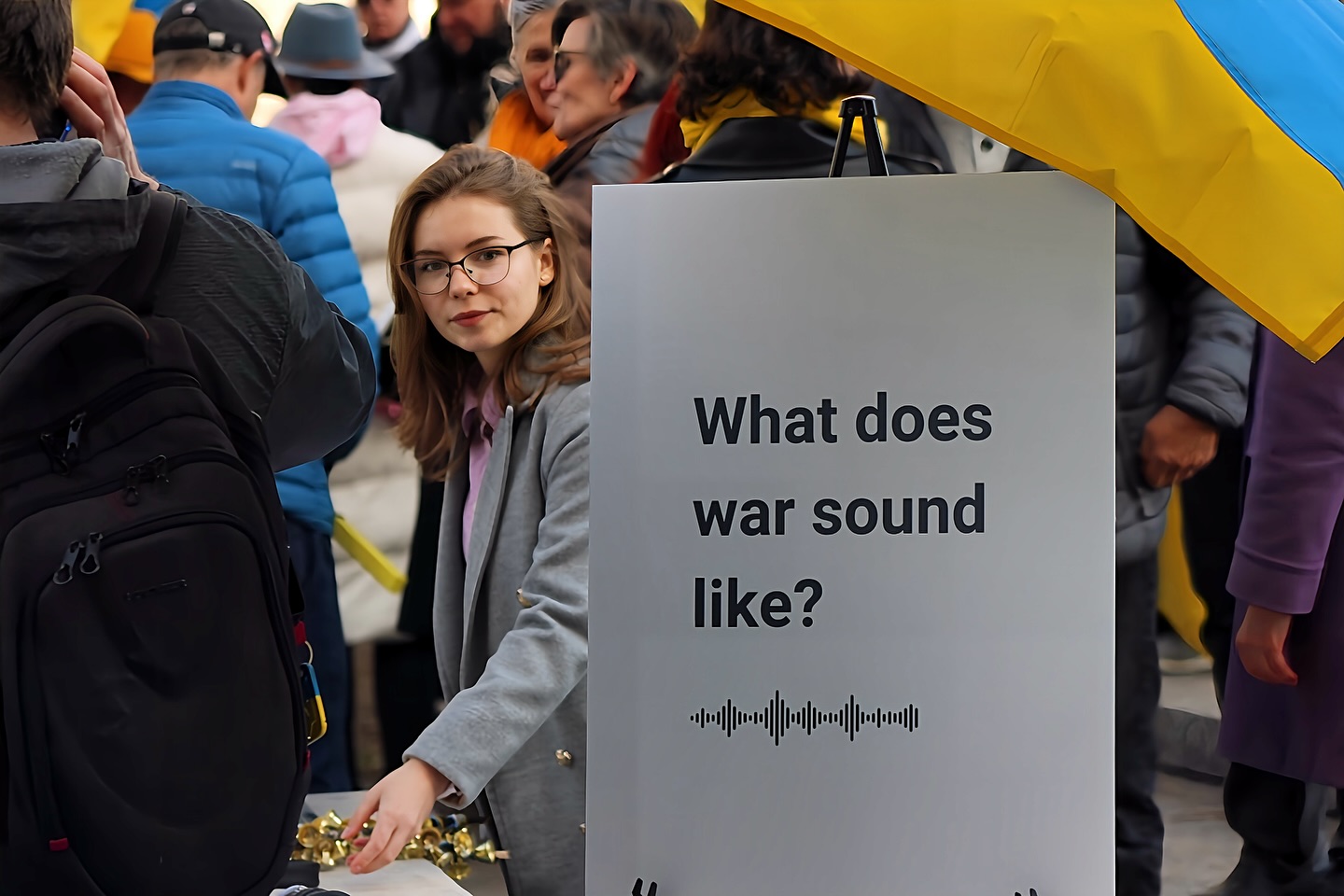 MHF volunteer and event organizer Diana Babii pictured at the 1000 Days Rally