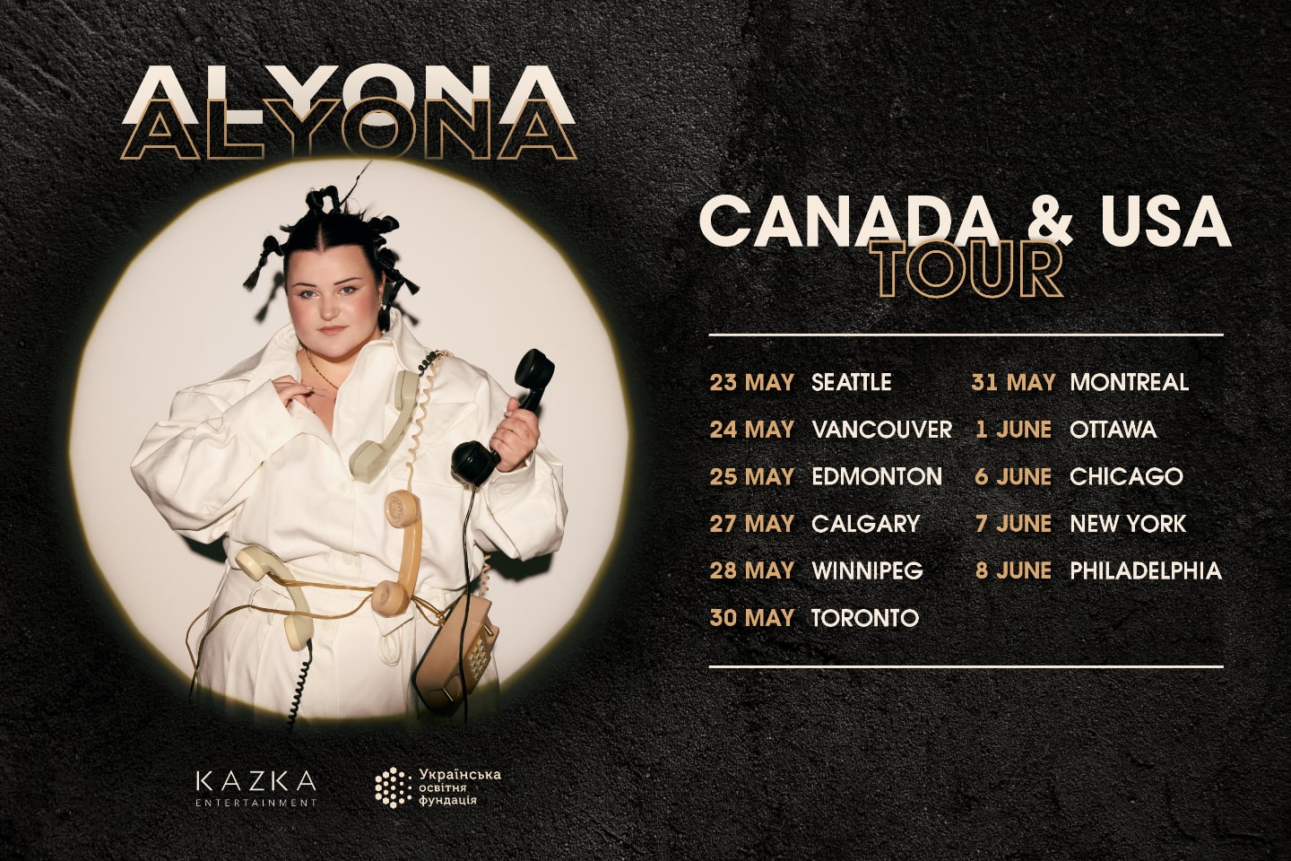 North American Tour of Alyona Alyona