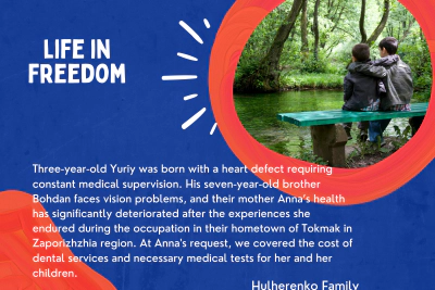 The Hulherenko Family: From Occupied Tokmak to Safety