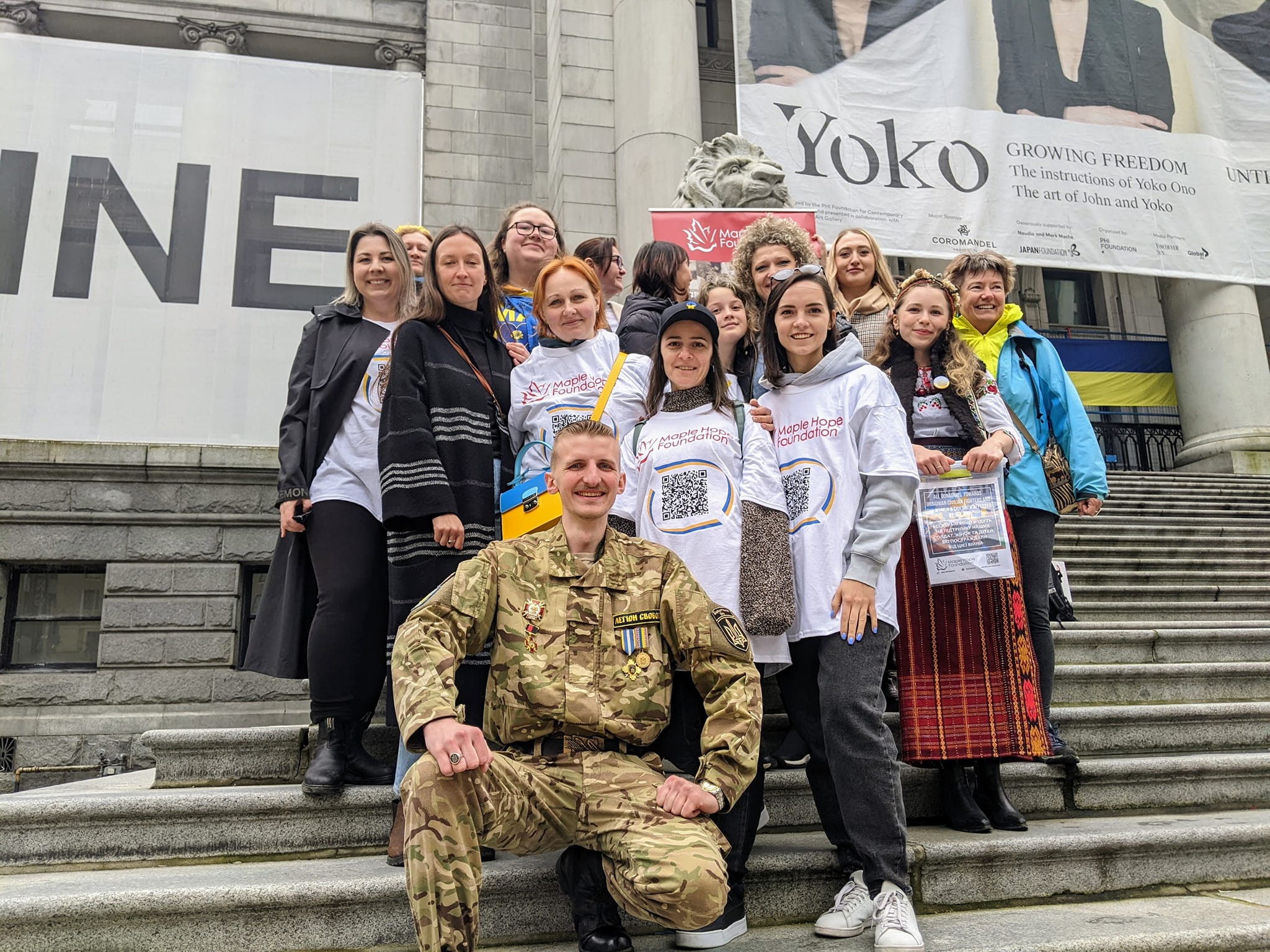 Черговий мітинг на підтримку України