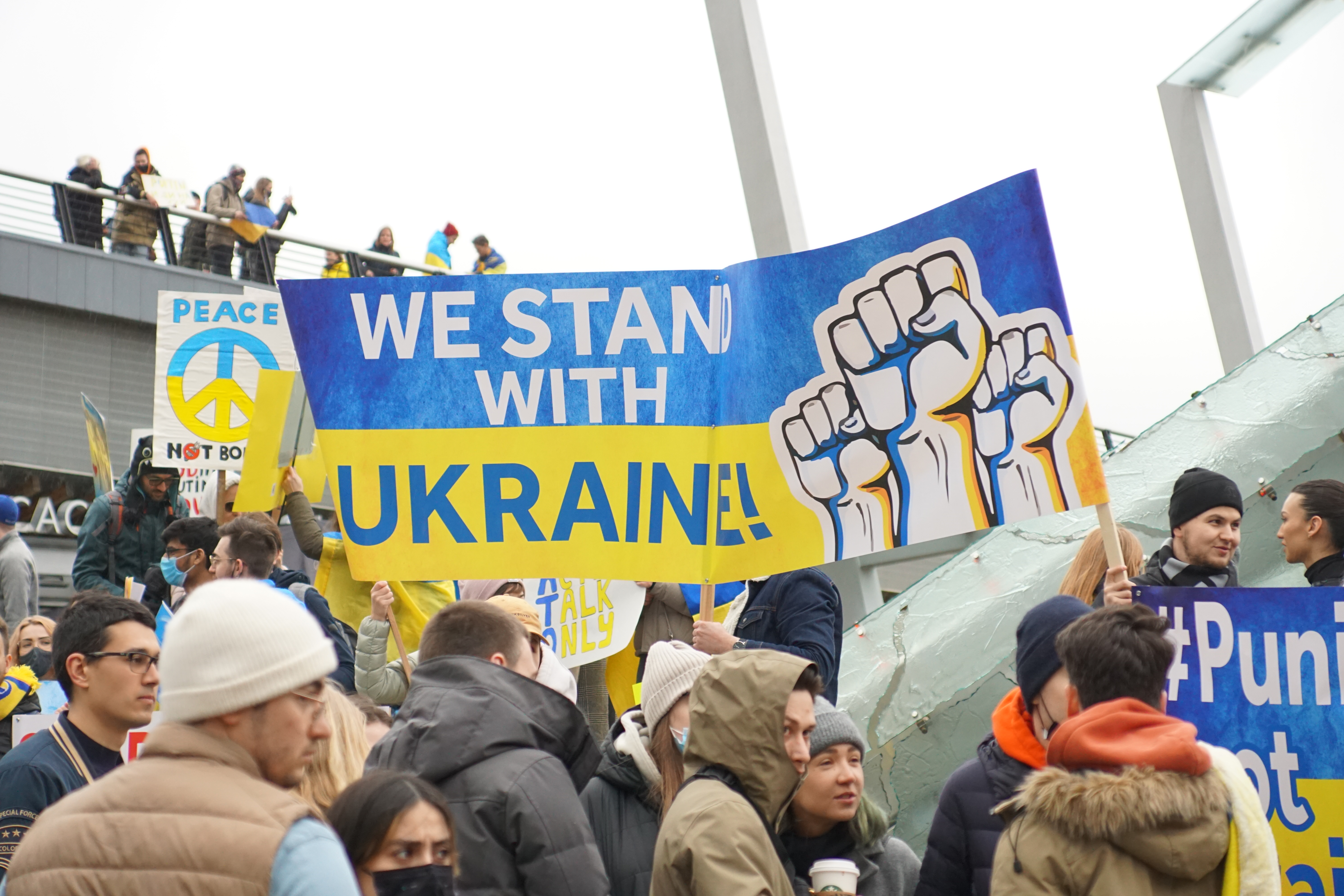 Vancouver rally in support of Ukraine