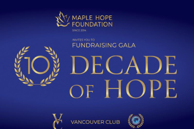 "Decade of Hope" 2nd Annual Fundraising Gala